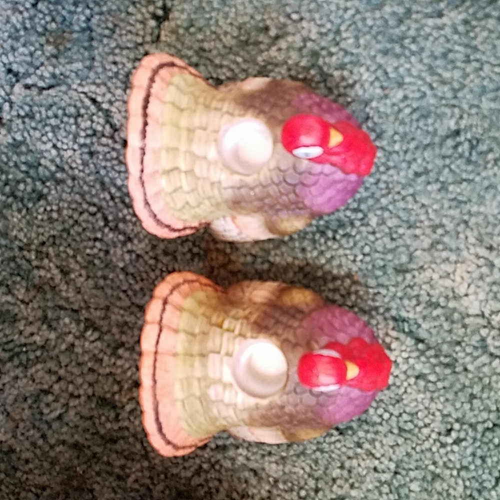 Ceramic Turkey Candle holders - Picture 2 of 8
